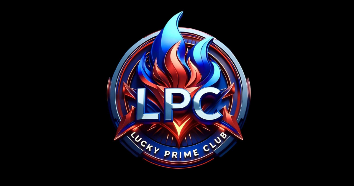 Main banner showing Lucky Prime Club GCash game platform for Filipino players